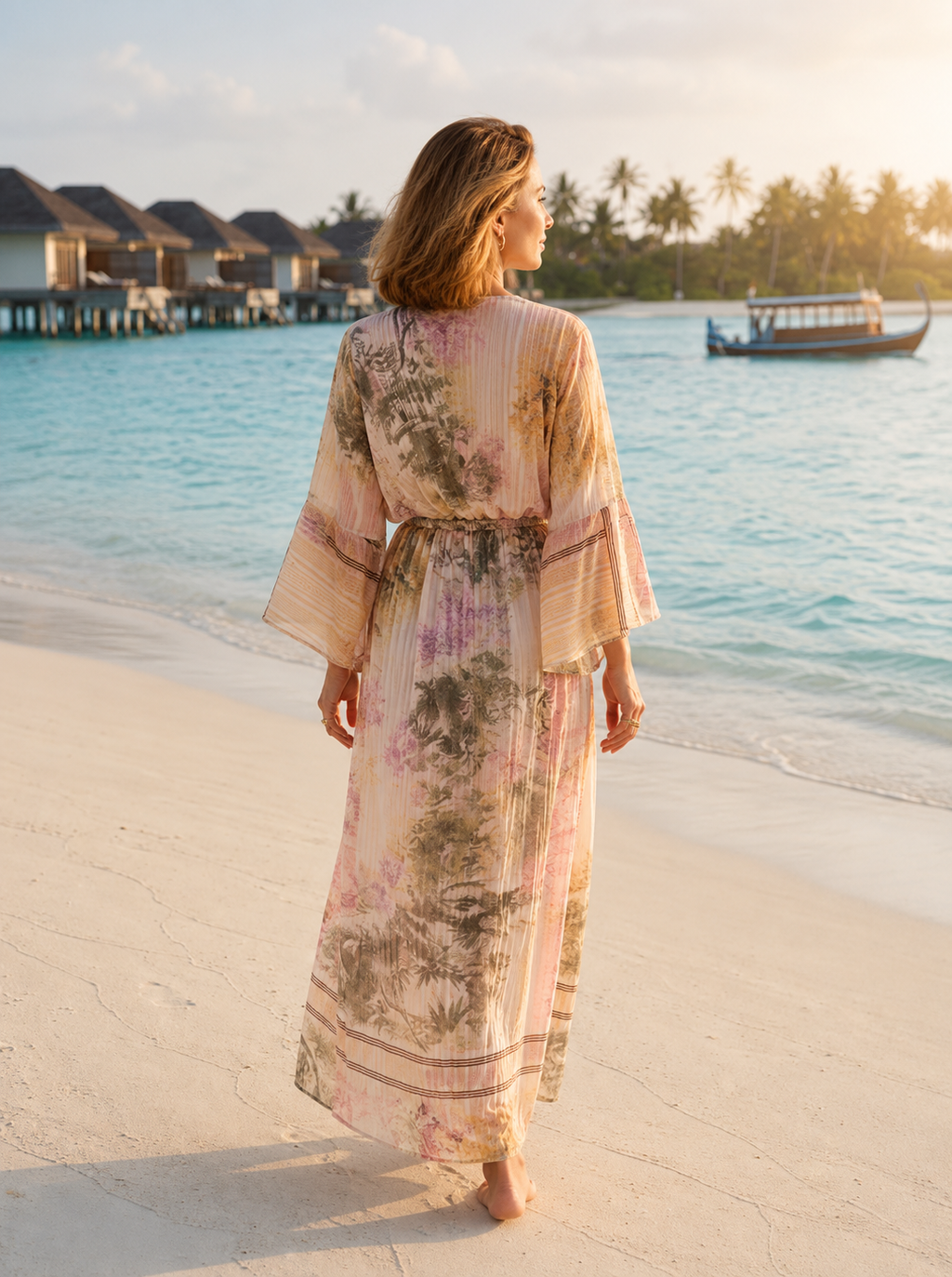 Vestido Maxi Estampado