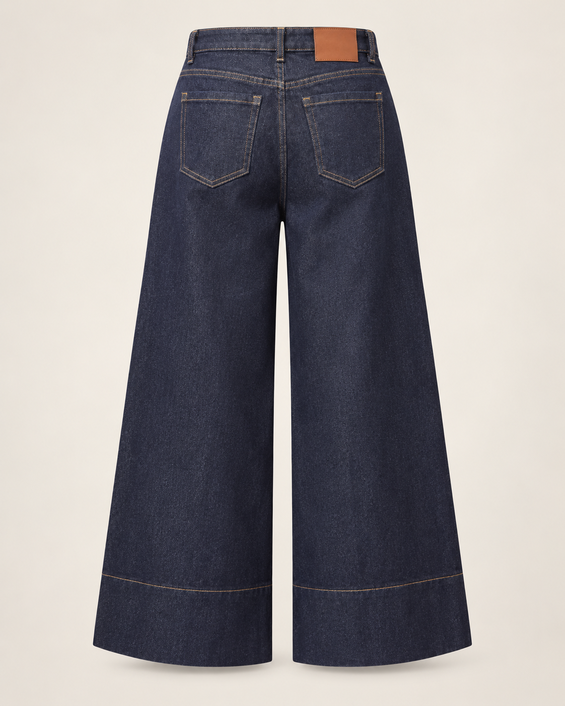 Calças wide leg RE820 BLUE NEW CSX 82 — fotografia individual costas