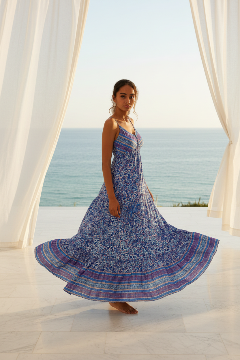 Vestido Paisley - Movimento Terraço